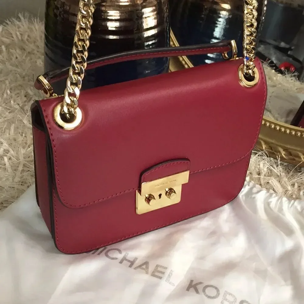 Michael Kors Sloan Editor Chain Shoulder Bag NWT